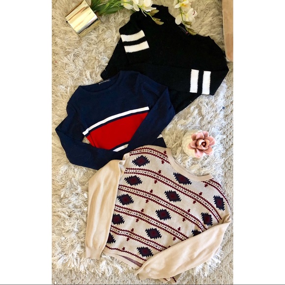 Brandy Melville Tops - Cropped Sweater Bundle